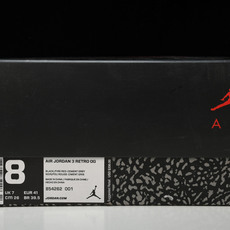 纯原Air Jordan 3 Retro Black Cement(2018) 黑水泥 -001 #YZ 纯原Air Jordan 3 Retro Black Cement(2018) 黑水泥 -001 #YZ