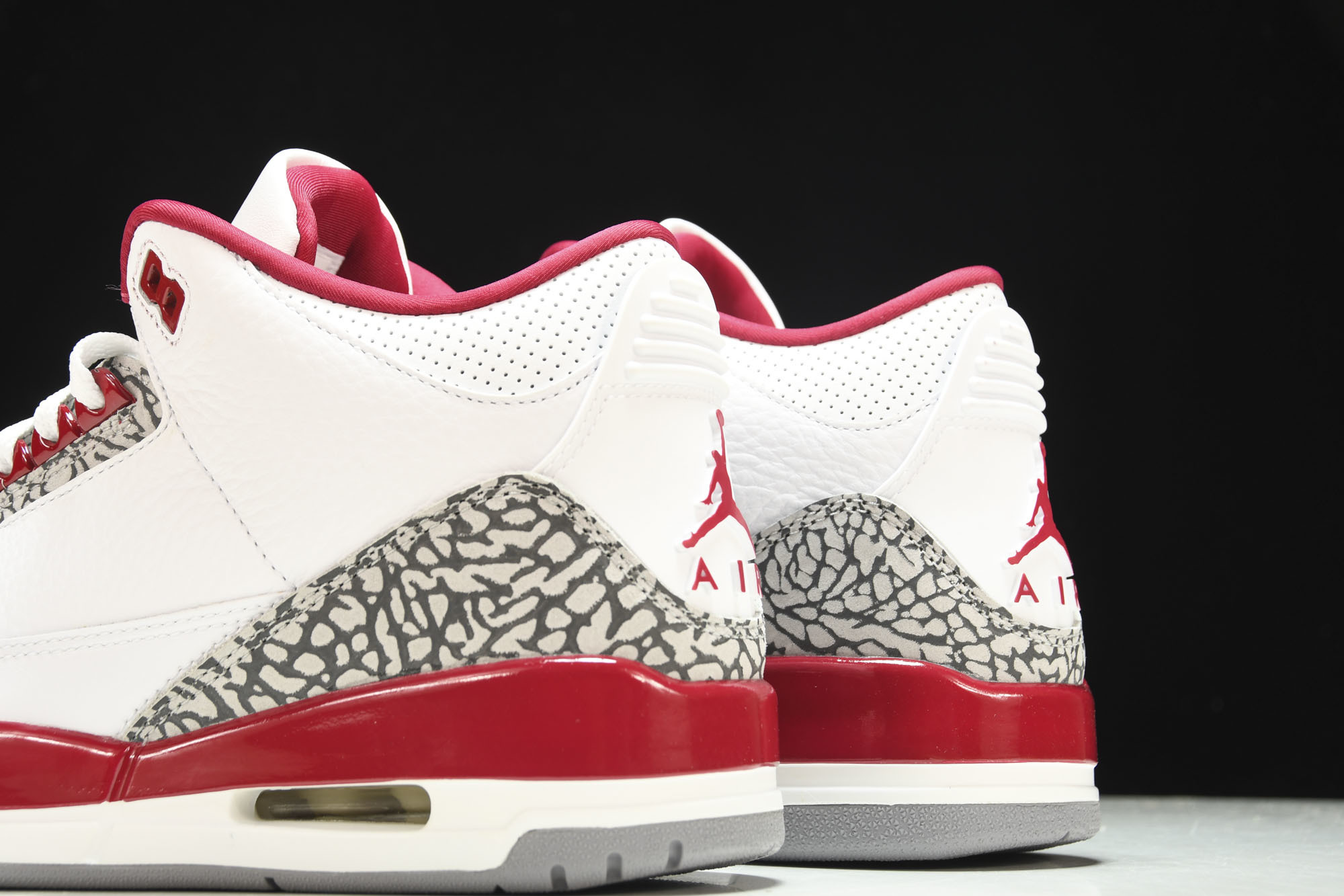 纯原Air Jordan 3 Retro“Cardinal Red”白酒红 红雀 CT8532-126 