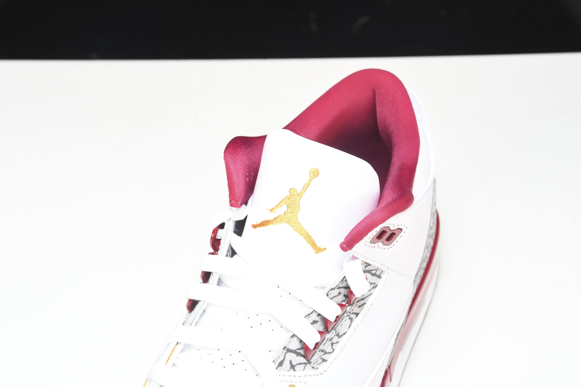 纯原Air Jordan 3 Retro“Cardinal Red”白酒红 红雀 CT8532-126 