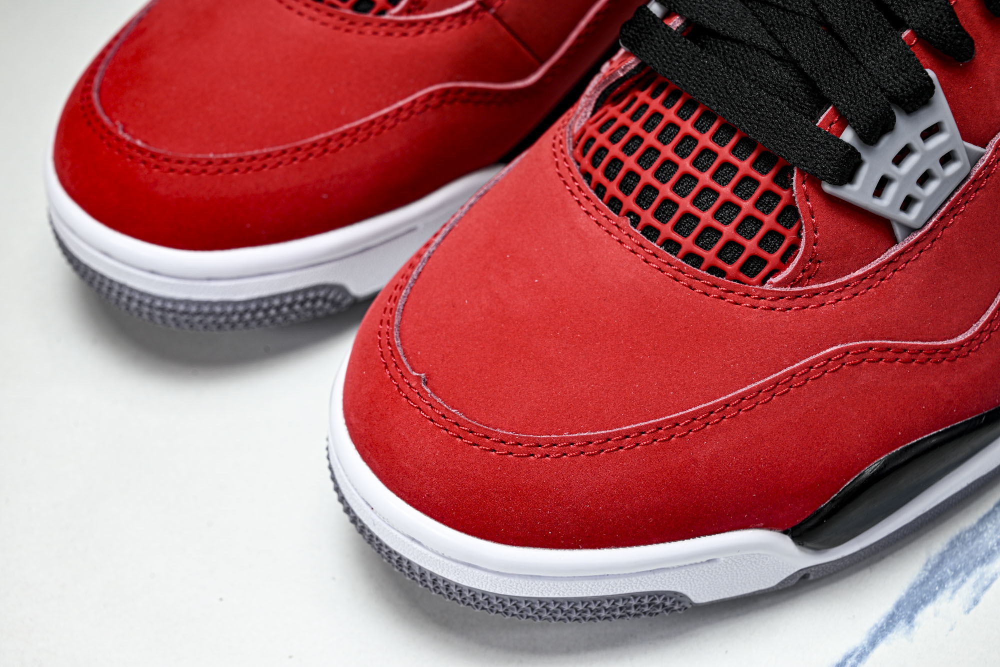 纯原Air Jordan 4 _Toro_ AJ4 乔4大红公牛 复刻篮球鞋 FQ8138-600 #Y