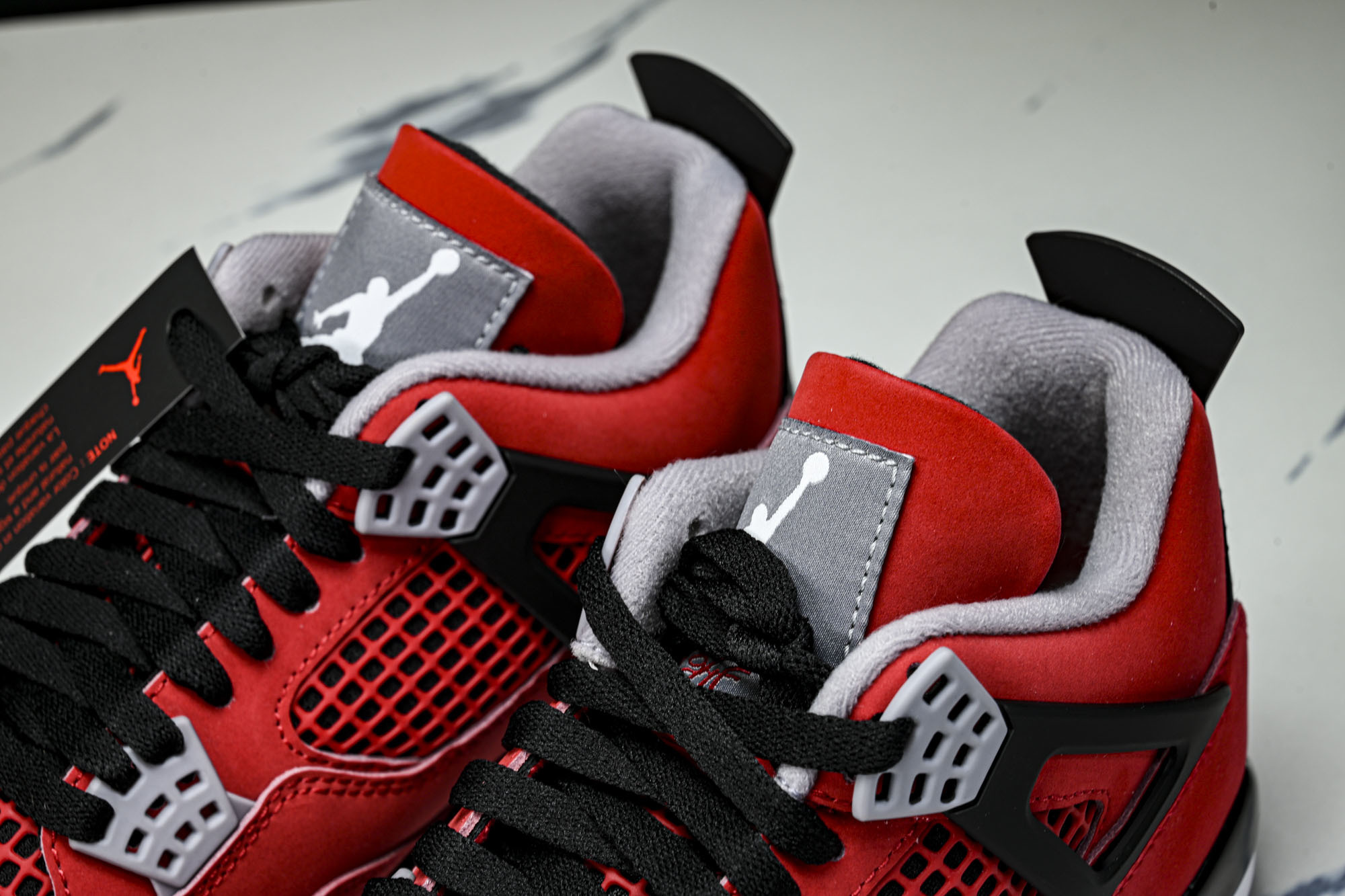 纯原Air Jordan 4 _Toro_ AJ4 乔4大红公牛 复刻篮球鞋 FQ8138-600 #Y