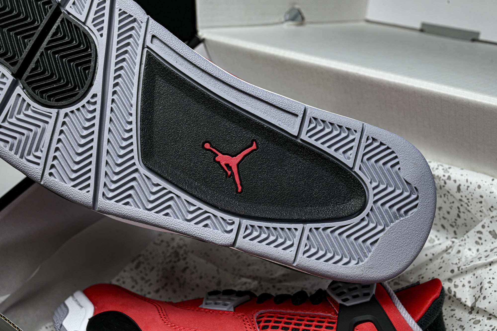 纯原Air Jordan 4 _Toro_ AJ4 乔4大红公牛 复刻篮球鞋 FQ8138-600 #Y