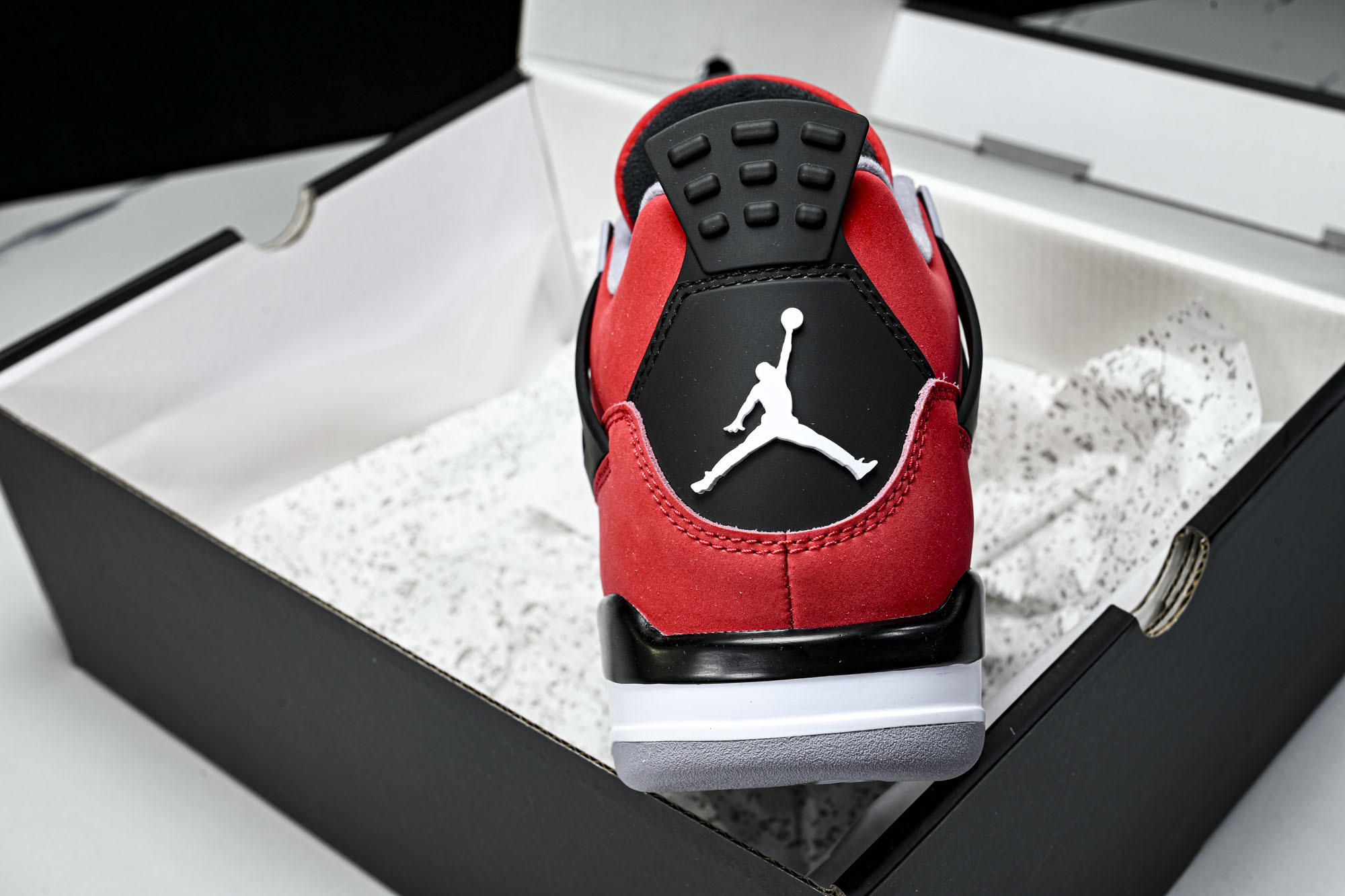 纯原Air Jordan 4 _Toro_ AJ4 乔4大红公牛 复刻篮球鞋 FQ8138-600 #Y