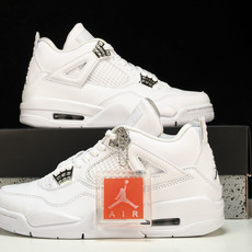 纯原Air Jordan 4 Retro Pure Money 白猫 银扣(2017)-100 #YZ0 纯原Air Jordan 4 Retro Pure Money 白猫 银扣(2017)-100 #YZ0