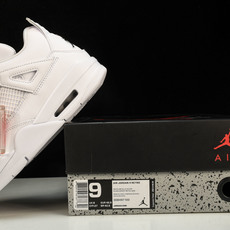 纯原Air Jordan 4 Retro Pure Money 白猫 银扣(2017)-100 #YZ0 纯原Air Jordan 4 Retro Pure Money 白猫 银扣(2017)-100 #YZ0