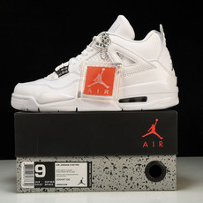 纯原Air Jordan 4 Retro Pure Money 白猫 银扣(2017)-100 #YZ0 纯原Air Jordan 4 Retro Pure Money 白猫 银扣(2017)-100 #YZ0