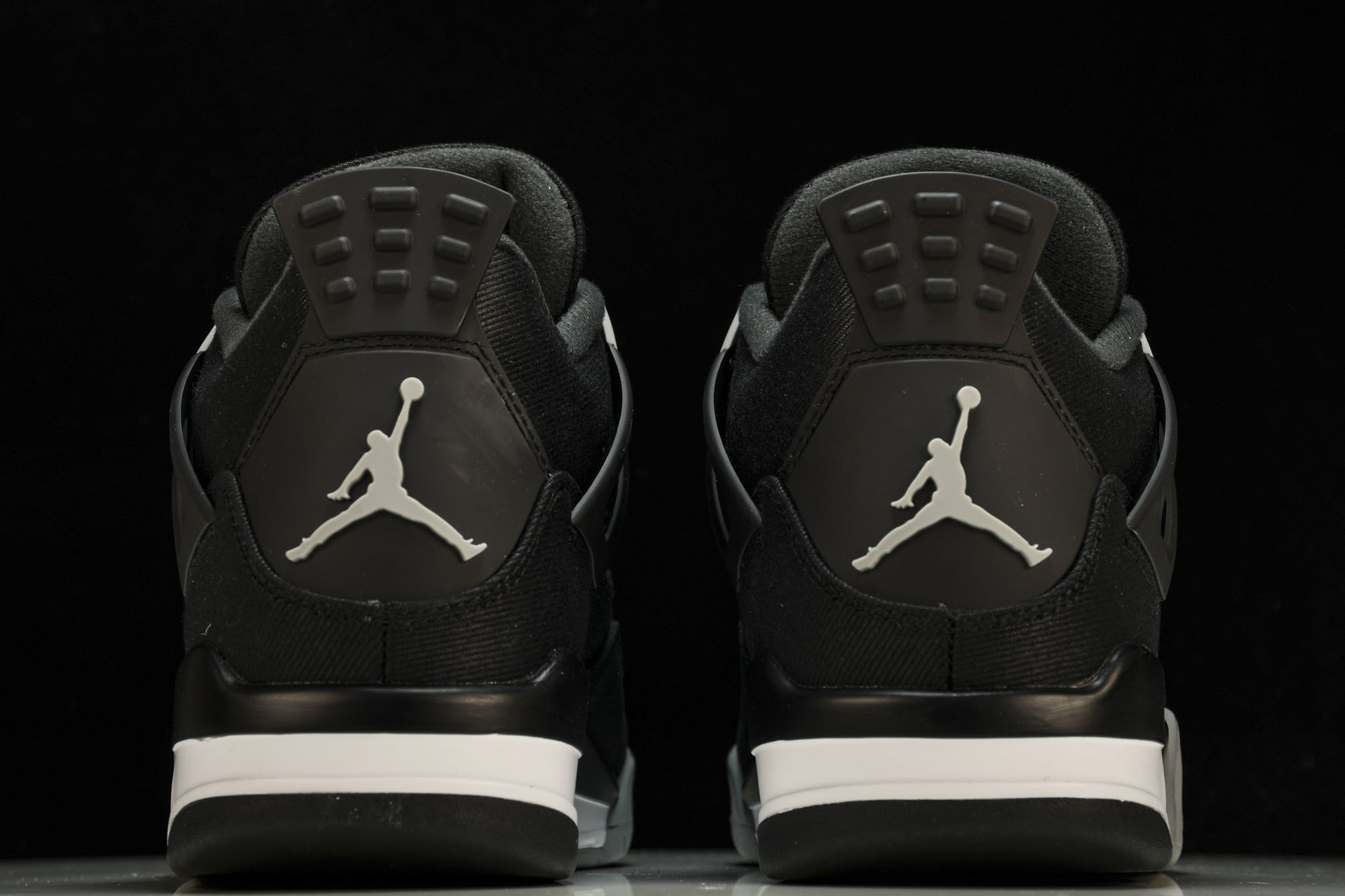 纯原Air Jordan 4 Retro SE‘Black Canvas’黑色帆布 小阿姆 DH7138