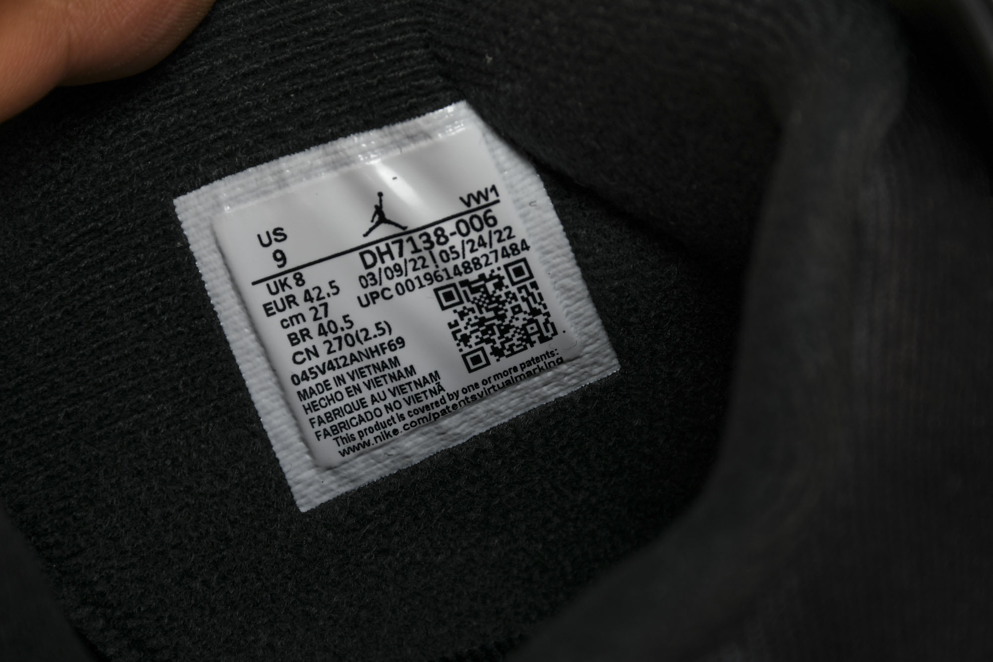 纯原Air Jordan 4 Retro SE‘Black Canvas’黑色帆布 小阿姆 DH7138