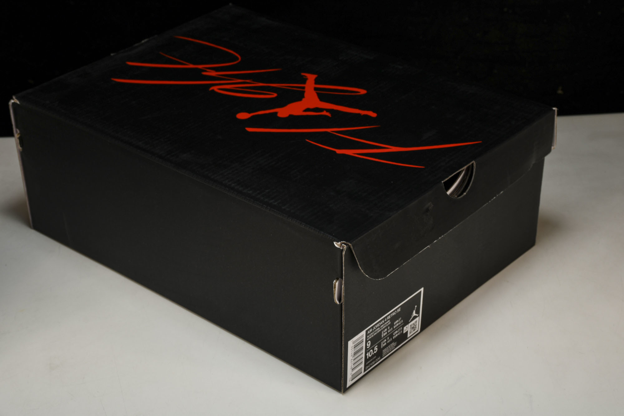 纯原Air Jordan 4 Retro SE‘Black Canvas’黑色帆布 小阿姆 DH7138