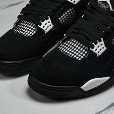 纯原Air Jordan 4 Retro“White Thunder”黑白雷电 FQ8138-001 # 纯原Air Jordan 4 Retro“White Thunder”黑白雷电 FQ8138-001 #