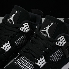 纯原Air Jordan 4 Retro“White Thunder”黑白雷电 FQ8138-001 # 纯原Air Jordan 4 Retro“White Thunder”黑白雷电 FQ8138-001 #