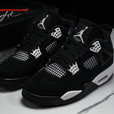 纯原Air Jordan 4 Retro“White Thunder”黑白雷电 FQ8138-001 # 纯原Air Jordan 4 Retro“White Thunder”黑白雷电 FQ8138-001 #