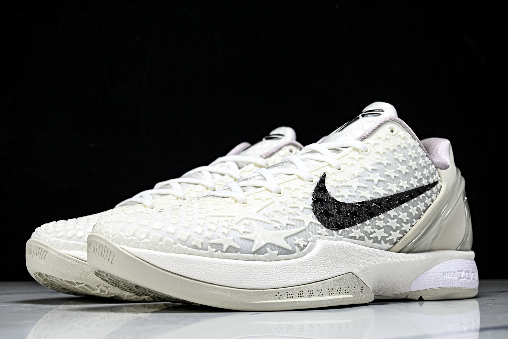 纯原NK Kobe 6 Protro Sail All-Star 全明星 白帆 FQ3546-100 #