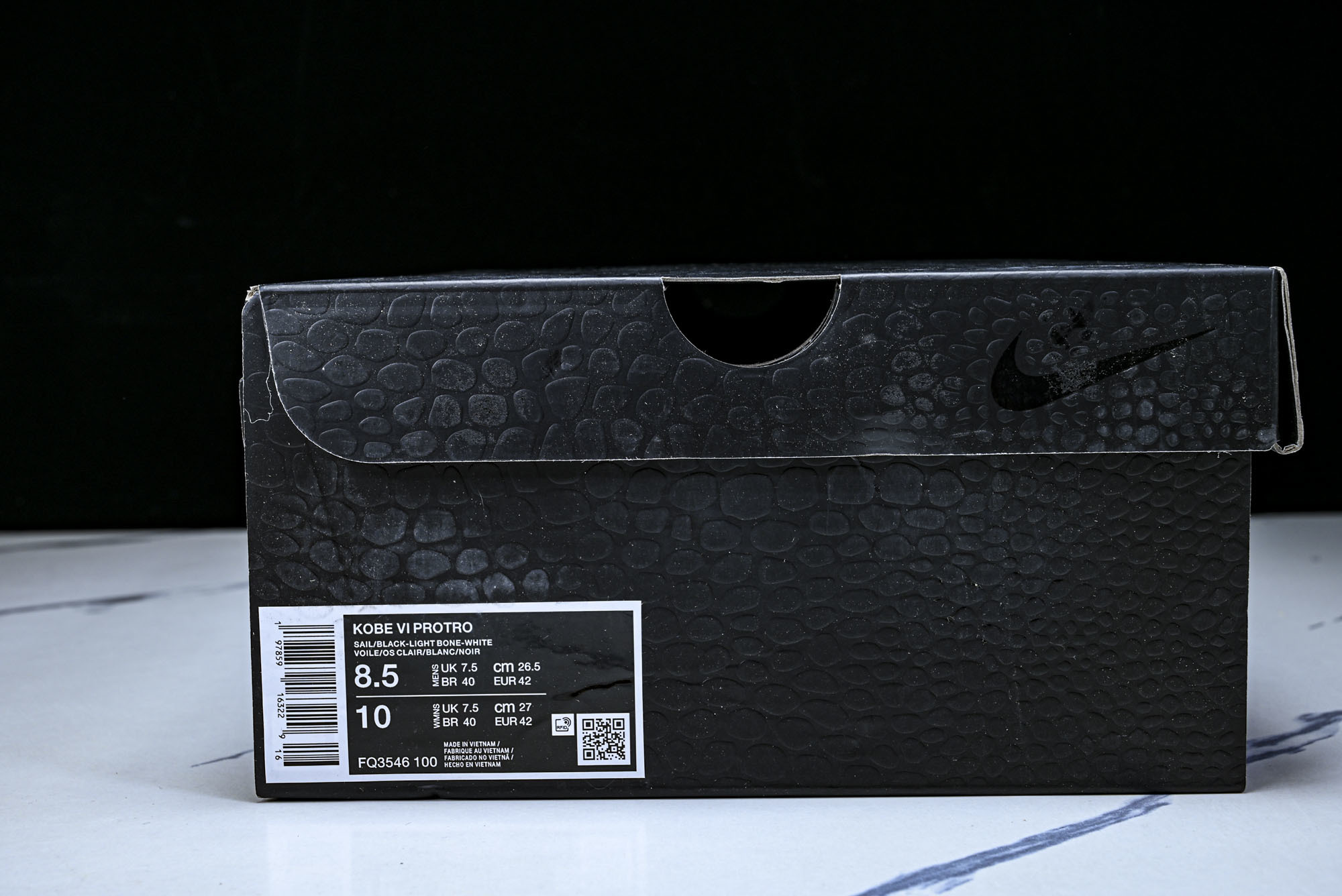 纯原NK Kobe 6 Protro Sail All-Star 全明星 白帆 FQ3546-100 #