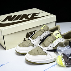 纯原Travis Scott x Air Jordan 1 Low Golf NRG 低帮白棕 高尔夫 纯原Travis Scott x Air Jordan 1 Low Golf NRG 低帮白棕 高尔夫