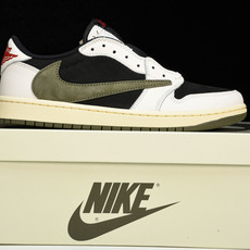 纯原Travis Scott x Air Jordan 1 Low OG WMNS“Olive”橄榄绿 纯原Travis Scott x Air Jordan 1 Low OG WMNS“Olive”橄榄绿