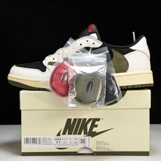纯原Travis Scott x Air Jordan 1 Low OG WMNS“Olive”橄榄绿 纯原Travis Scott x Air Jordan 1 Low OG WMNS“Olive”橄榄绿