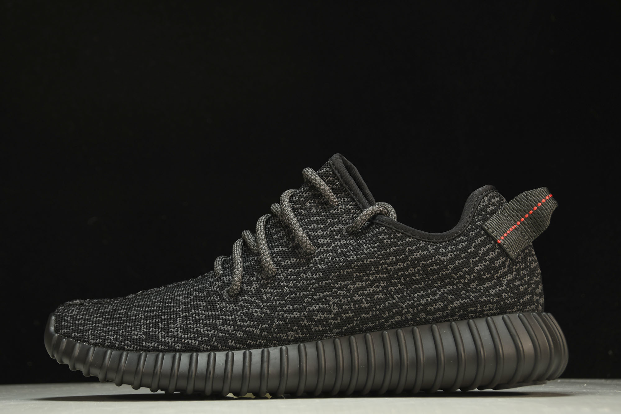 纯原Yeezy Boost 350 Pirate Black 椰子初代 黑色 BB5350 #YZ015
