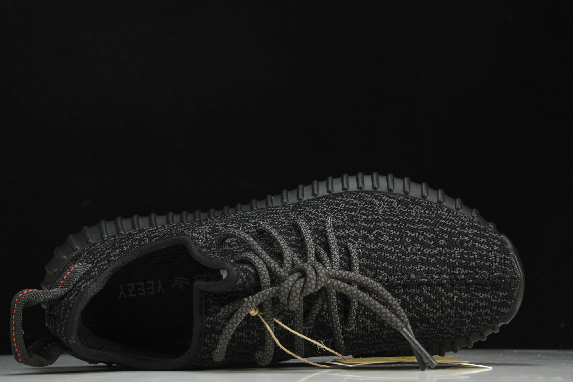 纯原Yeezy Boost 350 Pirate Black 椰子初代 黑色 BB5350 #YZ015