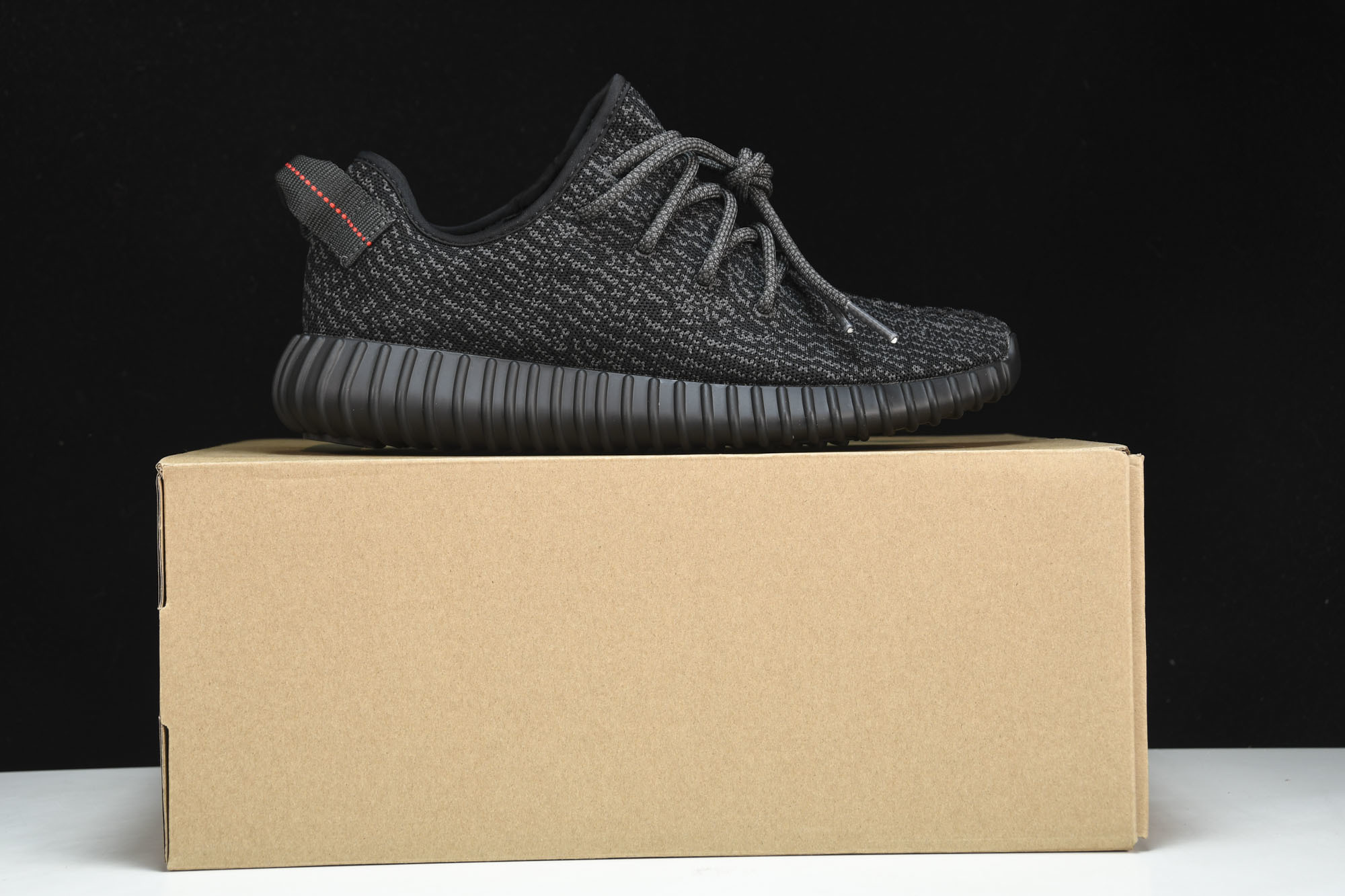 纯原Yeezy Boost 350 Pirate Black 椰子初代 黑色 BB5350 #YZ015