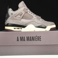 纯原 A Ma Maniére x Air Jordan 4 Retro_Violet Ore_酒红 D 纯原 A Ma Maniére x Air Jordan 4 Retro_Violet Ore_酒红 D