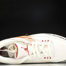 纯原Air Jordan 3“White Cement Teimagined”白水泥 1988版复刻做旧 纯原Air Jordan 3“White Cement Teimagined”白水泥 1988版复刻做旧