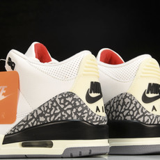 纯原Air Jordan 3“White Cement Teimagined”白水泥 1988版复刻做旧 纯原Air Jordan 3“White Cement Teimagined”白水泥 1988版复刻做旧
