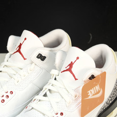 纯原Air Jordan 3“White Cement Teimagined”白水泥 1988版复刻做旧 纯原Air Jordan 3“White Cement Teimagined”白水泥 1988版复刻做旧