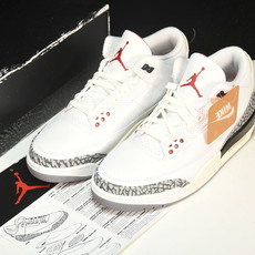 纯原Air Jordan 3“White Cement Teimagined”白水泥 1988版复刻做旧 纯原Air Jordan 3“White Cement Teimagined”白水泥 1988版复刻做旧