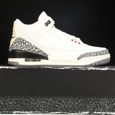 纯原Air Jordan 3“White Cement Teimagined”白水泥 1988版复刻做旧 纯原Air Jordan 3“White Cement Teimagined”白水泥 1988版复刻做旧