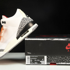 纯原Air Jordan 3“White Cement Teimagined”白水泥 1988版复刻做旧 纯原Air Jordan 3“White Cement Teimagined”白水泥 1988版复刻做旧