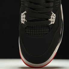 纯原Air Jordan 4 Bred AJ4 黑红公牛 19年复刻 黑红 -060 #YZ015✦原楦 纯原Air Jordan 4 Bred AJ4 黑红公牛 19年复刻 黑红 -060 #YZ015✦原楦