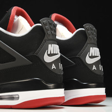 纯原Air Jordan 4 Bred AJ4 黑红公牛 19年复刻 黑红 -060 #YZ015✦原楦 纯原Air Jordan 4 Bred AJ4 黑红公牛 19年复刻 黑红 -060 #YZ015✦原楦