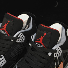 纯原Air Jordan 4 Bred AJ4 黑红公牛 19年复刻 黑红 -060 #YZ015✦原楦 纯原Air Jordan 4 Bred AJ4 黑红公牛 19年复刻 黑红 -060 #YZ015✦原楦