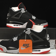 纯原Air Jordan 4 Bred AJ4 黑红公牛 19年复刻 黑红 -060 #YZ015✦原楦 纯原Air Jordan 4 Bred AJ4 黑红公牛 19年复刻 黑红 -060 #YZ015✦原楦