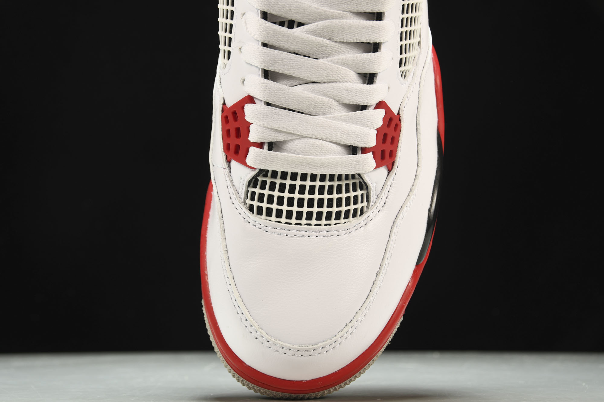 纯原Air Jordan 4 Fire Red AJ4 白红 火焰红 货号_DC7770-160 #YZ