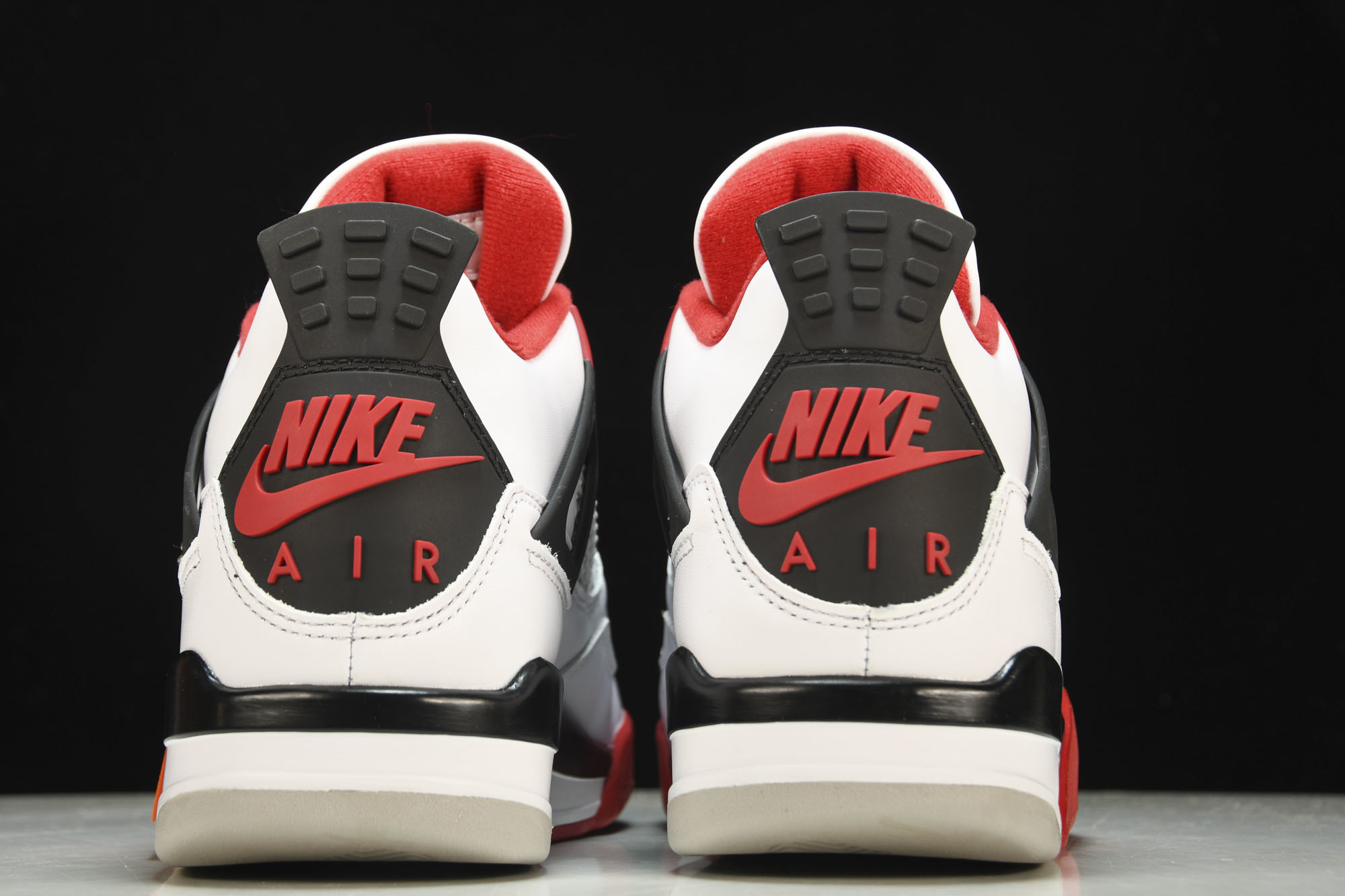 纯原Air Jordan 4 Fire Red AJ4 白红 火焰红 货号_DC7770-160 #YZ