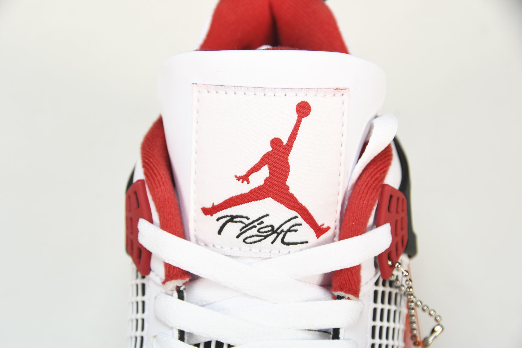 纯原Air Jordan 4 Fire Red AJ4 白红 火焰红 货号_DC7770-160 #YZ