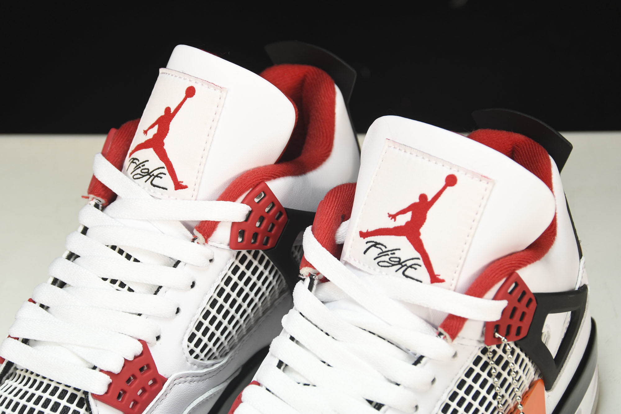 纯原Air Jordan 4 Fire Red AJ4 白红 火焰红 货号_DC7770-160 #YZ