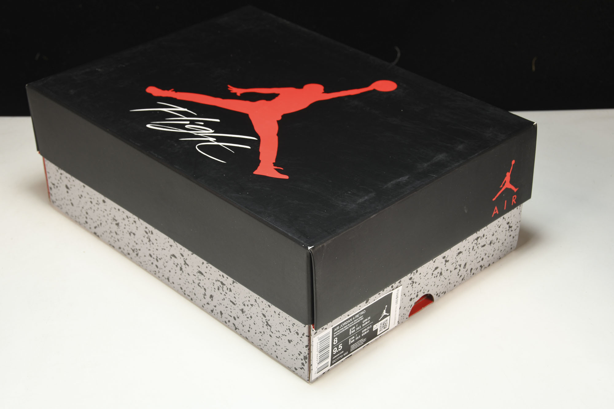 纯原Air Jordan 4 Fire Red AJ4 白红 火焰红 货号_DC7770-160 #YZ