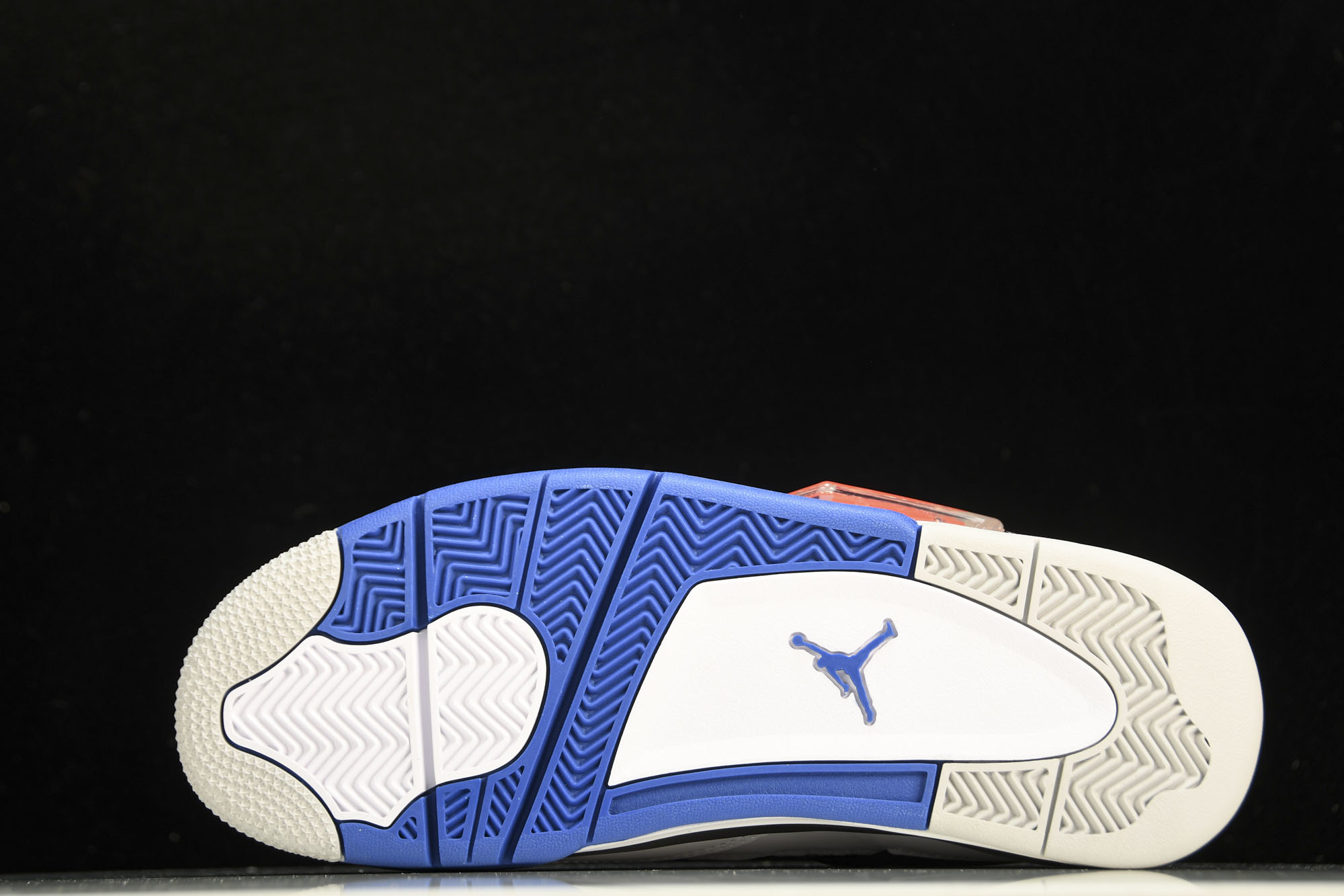 纯原Air Jordan 4 Motosports AJ4 赛车蓝 白蓝 -117 #YZ015✦原楦原