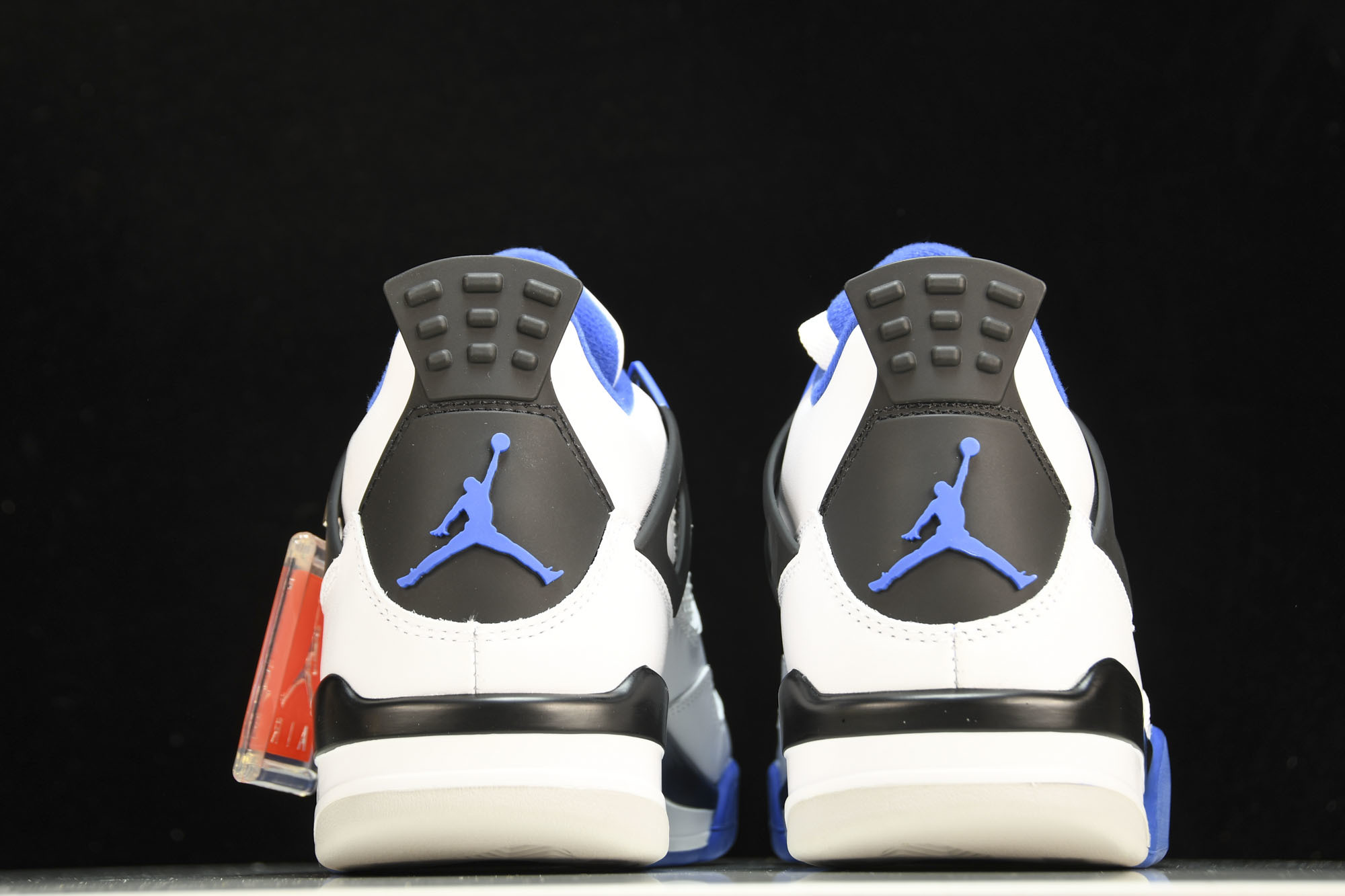 纯原Air Jordan 4 Motosports AJ4 赛车蓝 白蓝 -117 #YZ015✦原楦原