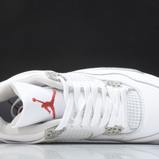 纯原Air Jordan 4 Oreo 白水泥 白奥利奥 灰白红 泼墨 CT8527-100 #YZ01 纯原Air Jordan 4 Oreo 白水泥 白奥利奥 灰白红 泼墨 CT8527-100 #YZ01
