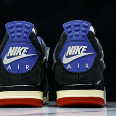 纯原Air Jordan 4 Retro _Lase_ AJ4 乔4黑灰蓝配色 FV5029-003 # 纯原Air Jordan 4 Retro _Lase_ AJ4 乔4黑灰蓝配色 FV5029-003 #