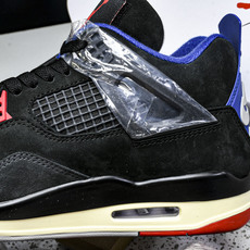 纯原Air Jordan 4 Retro _Lase_ AJ4 乔4黑灰蓝配色 FV5029-003 # 纯原Air Jordan 4 Retro _Lase_ AJ4 乔4黑灰蓝配色 FV5029-003 #
