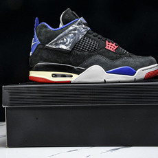 纯原Air Jordan 4 Retro _Lase_ AJ4 乔4黑灰蓝配色 FV5029-003 # 纯原Air Jordan 4 Retro _Lase_ AJ4 乔4黑灰蓝配色 FV5029-003 #