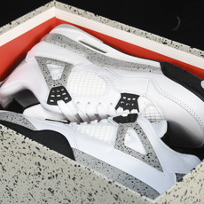 纯原Air Jordan 4 Retro OG White Cement AJ4 白水泥 货号_-192 纯原Air Jordan 4 Retro OG White Cement AJ4 白水泥 货号_-192