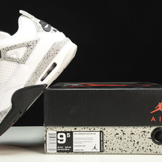 纯原Air Jordan 4 Retro OG White Cement AJ4 白水泥 货号_-192 纯原Air Jordan 4 Retro OG White Cement AJ4 白水泥 货号_-192