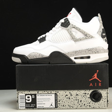 纯原Air Jordan 4 Retro OG White Cement AJ4 白水泥 货号_-192 纯原Air Jordan 4 Retro OG White Cement AJ4 白水泥 货号_-192