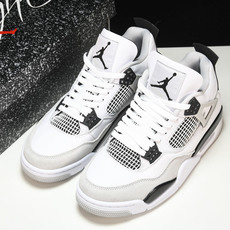 纯原Air Jordan 4 Retro“Military Black”灰白黑 小白水泥 DH6927- 纯原Air Jordan 4 Retro“Military Black”灰白黑 小白水泥 DH6927-